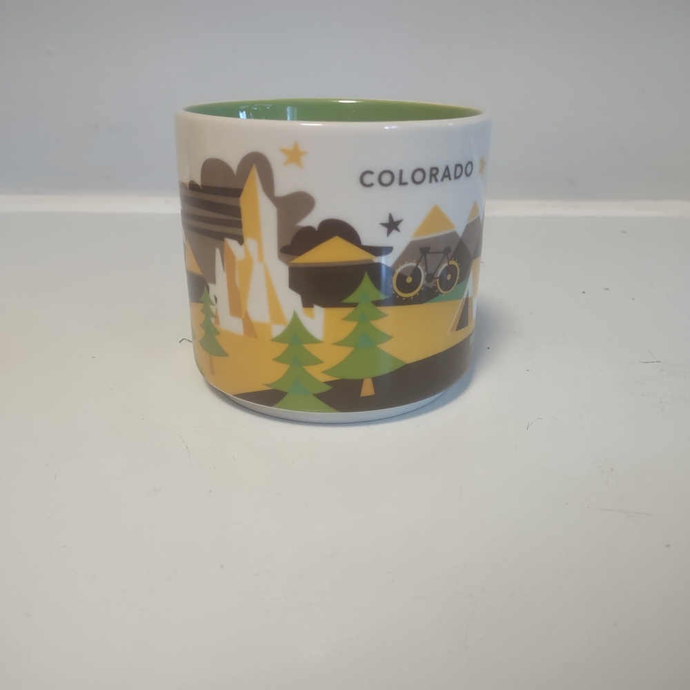 Colorado Scenic Mug with Green Interior